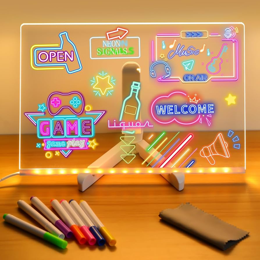 Acrylic LED Writing Magic Board