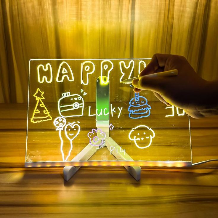Acrylic LED Writing Magic Board